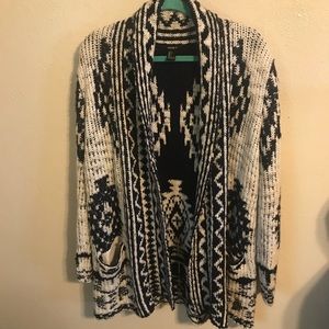 Forever 21 Aztec Cardigan